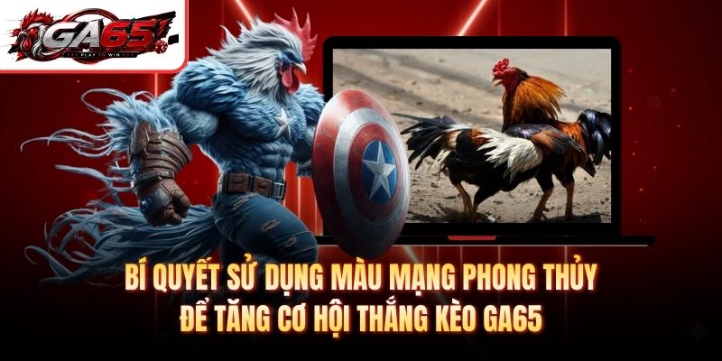 Bí quyết sử dụng màu mạng phong thủy để tăng cơ hội thắng kèo GA65