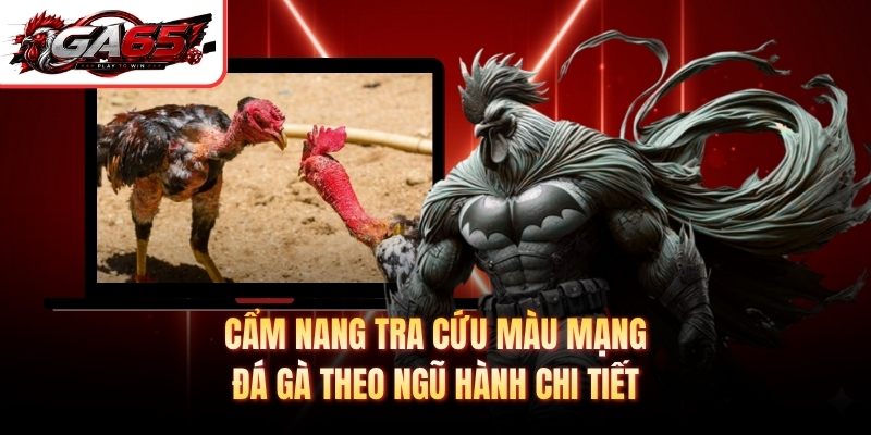 Cẩm nang tra cứu màu mạng đá gà theo ngũ hành chi tiết